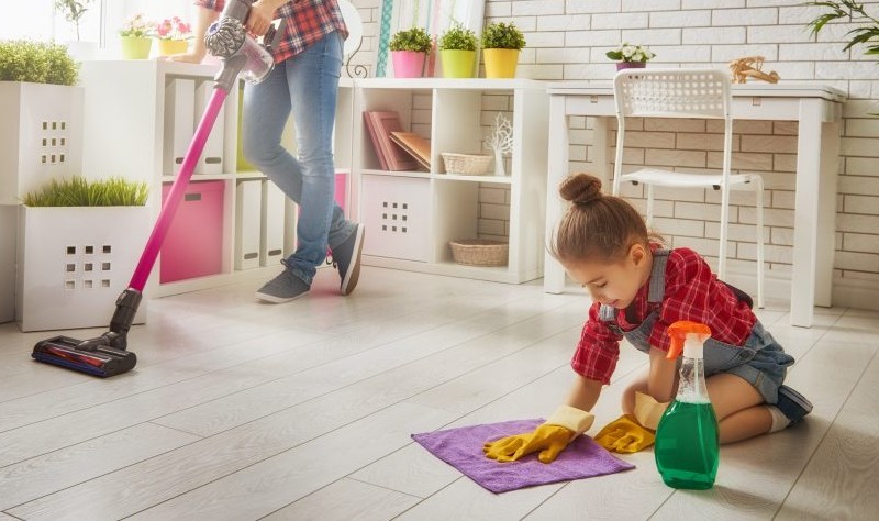 How to keep your home clean consistently?