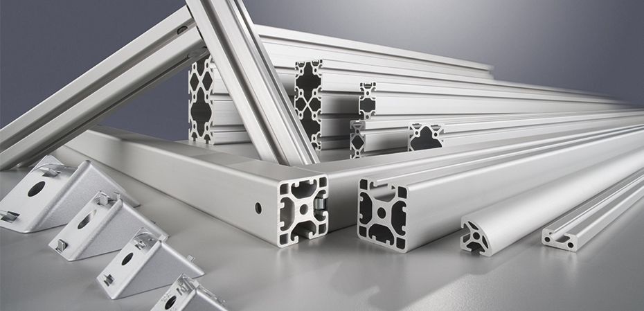 Create the product through the aluminum process of extrusion